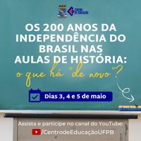 Os 200 anos da Independência do Brasil nas Aulas de História: o que há de novo?