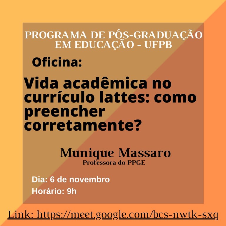 Vida Acadêmica no Currículo Lattes..jpg