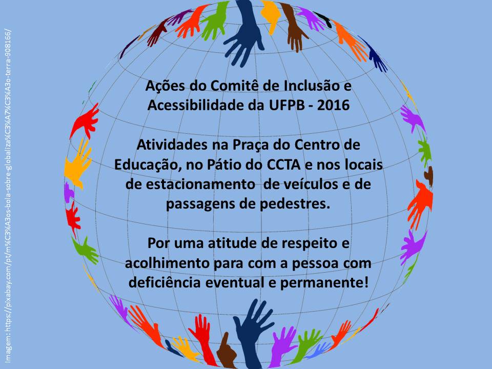 Ações da CIA/UFPB - 2016 Ações da CIA/UFPB - 2016