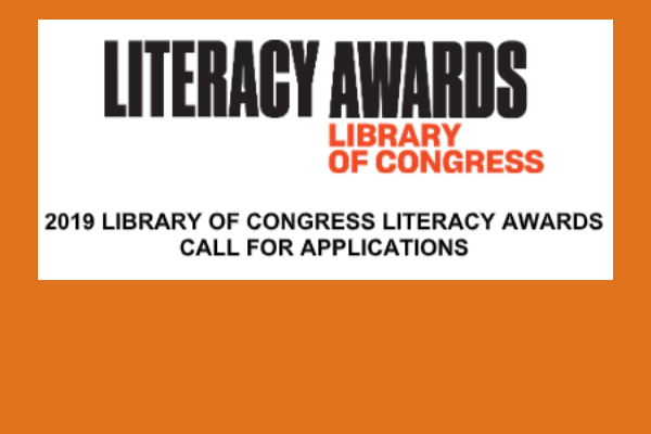 CHAMADA 2019 - Programa de Prêmios de Alfabetização da Biblioteca do Congresso - Saiba como concorrer!
