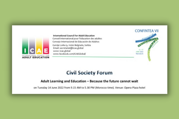 Fórum da Sociedade Civil e programa preliminar
