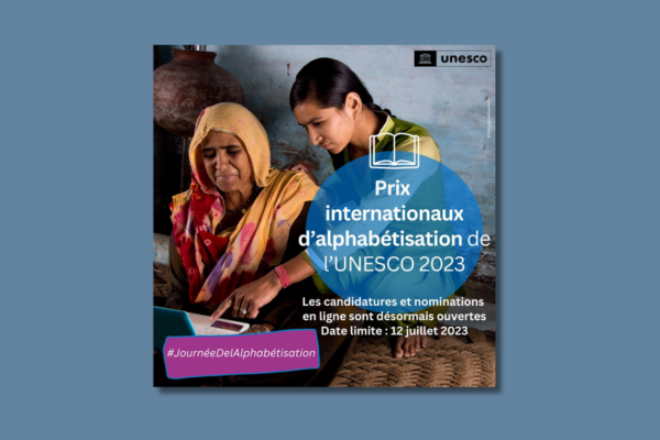 Prêmio Internacional de Alfabetização da UNESCO 2023