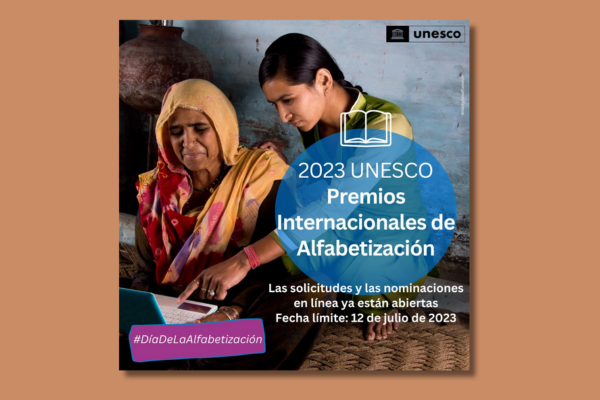 Premios Internacionales de Alfabetización de la UNESCO 2023