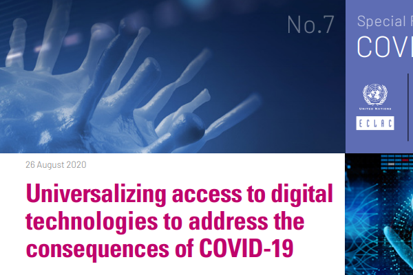  Universalizando o acesso às tecnologias digitais para lidar com as consequências do COVID-19
