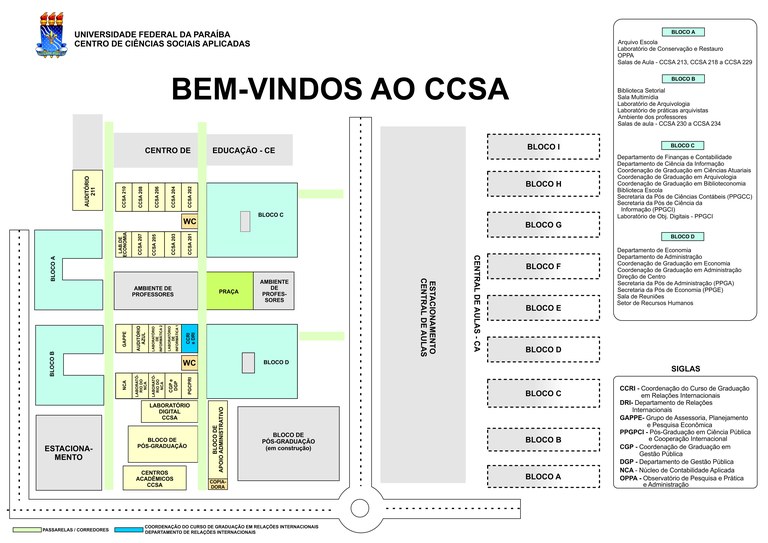 Mapa 1- CCSA 