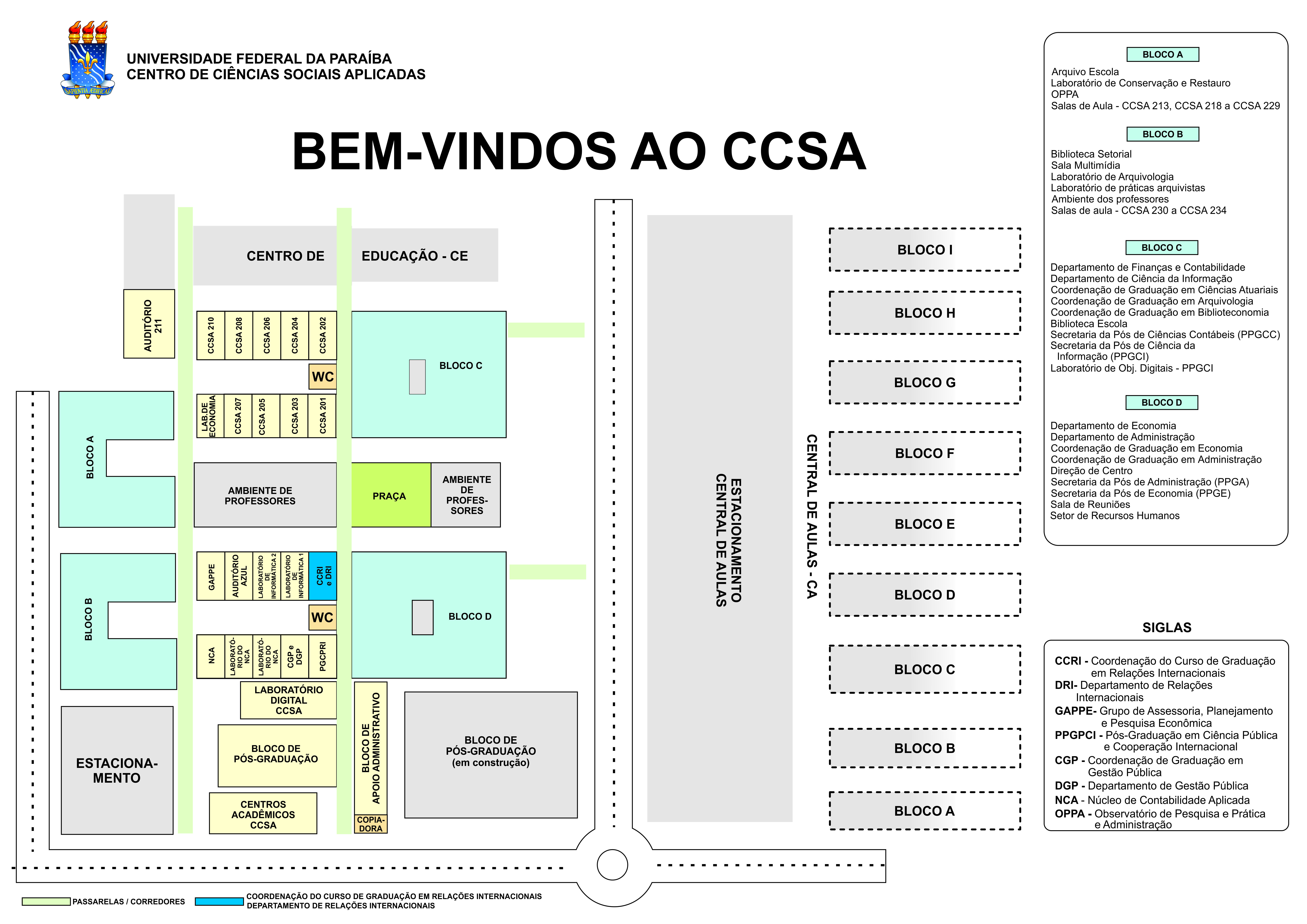 Mapa 1- CCSA 
