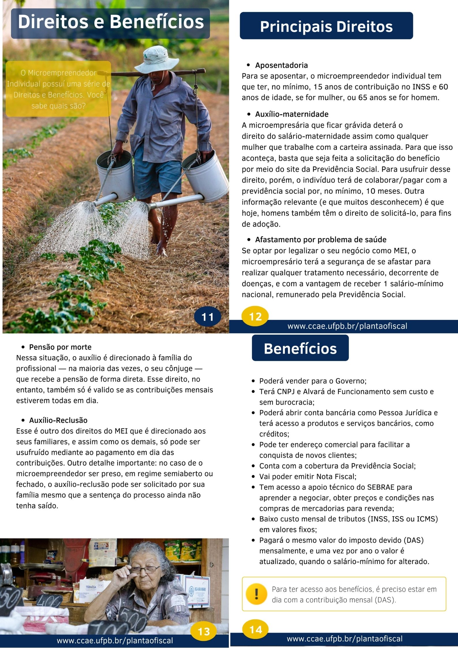 Direitos e Benefícios