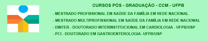 Cursos de Pós-graduação - CCM - UFPB